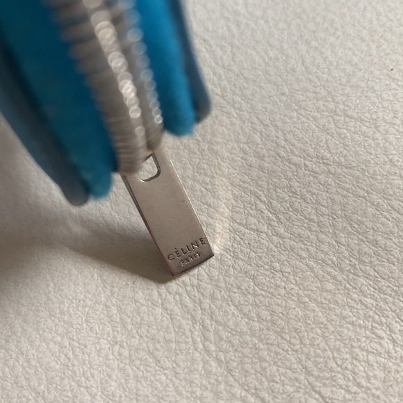 Celine LARGE ZIP WALLET IN GRAINED CALFSKIN - Picture 4 of 5